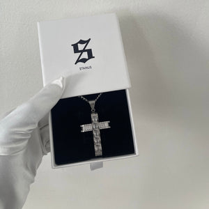 Cz Cross Necklace