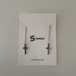 Cross Threader Earrings