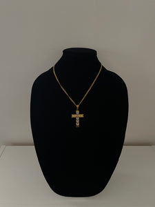 Cz Cross Necklace